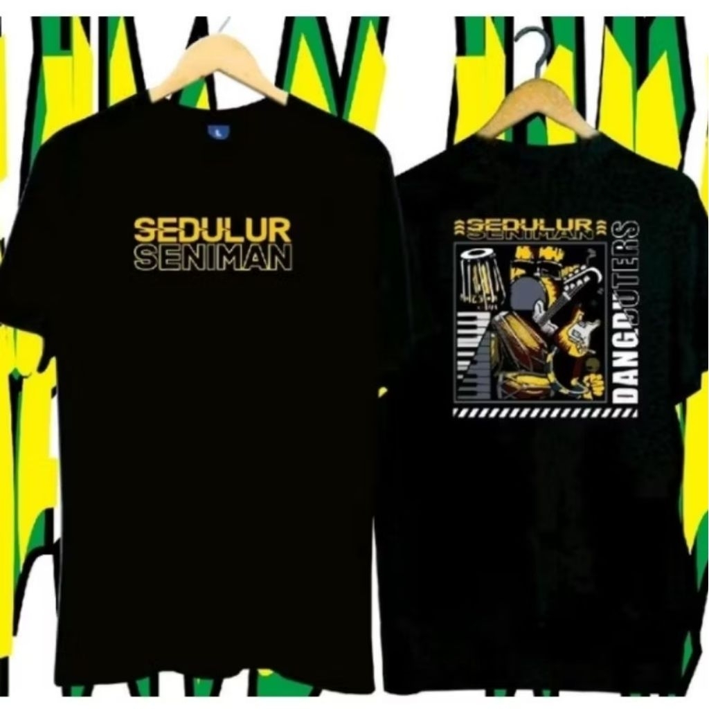 Kaos Sedulur Seniman // Tshirt Bahan Adem Nyaman Viral