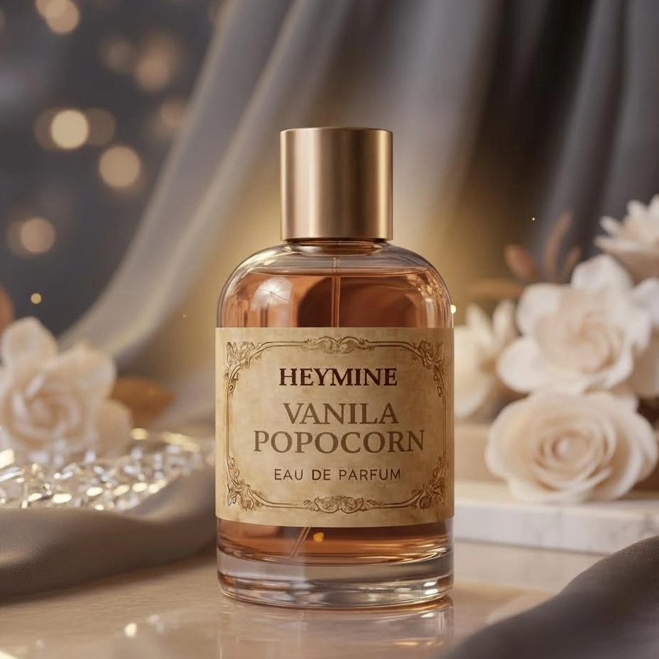 Heymine Parfum Vanilla Popcorn EDP - Parfum Pria Dan Wanita Aroma Popcorn Vanila - Wangi Tahan Lama