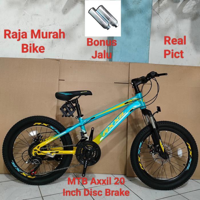 sepeda gunung mtb axxil 20 inch sepeda mtb 20 inch axxil disc brake