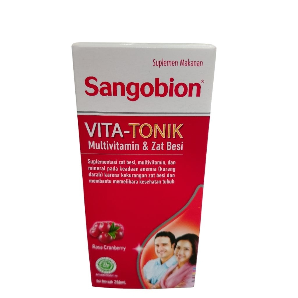 MULTIVITAMIN TUBUH / SANGOBION VITATONIK 250ML