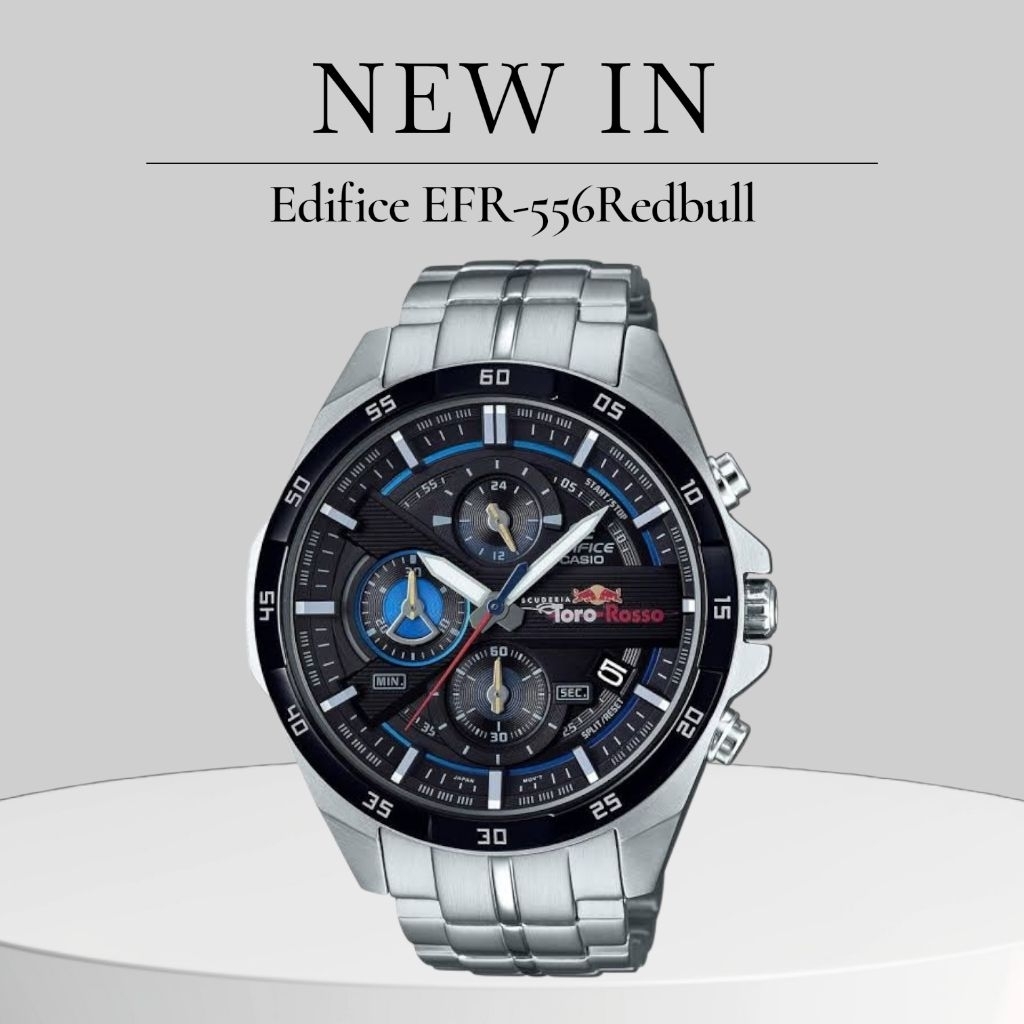 CASIO EDIFICE EFR556 TORO ROSSO | JAM TANGAN PRIA | ORI BM | GARANSI 1 TAHUN