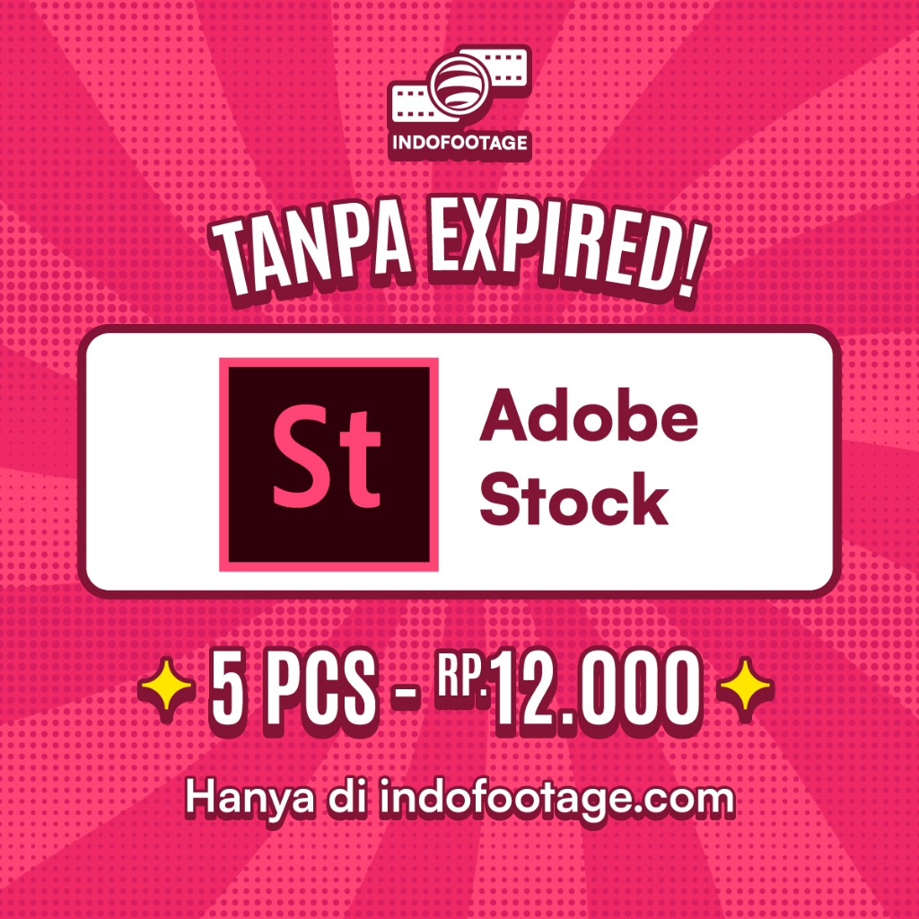 Paket 5 Gambar/Vector Adobe Stock (Tanpa Limit Waktu)