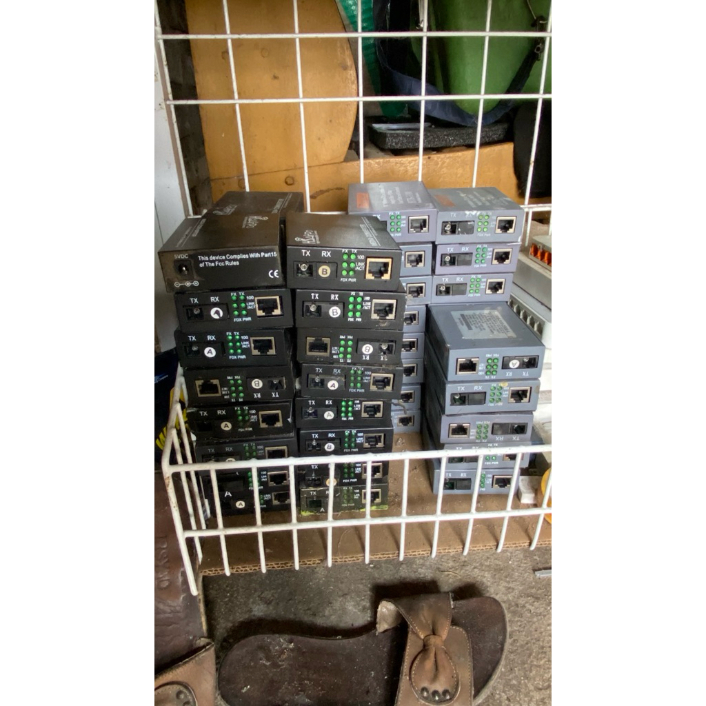 Media Converter HSAirpo CM200 Bekas Migrasi OLT