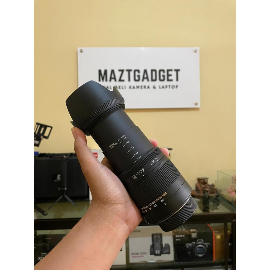 Lensa Tele Sigma Nikon 18-250 DC OS HSM For Nikon Istimewa