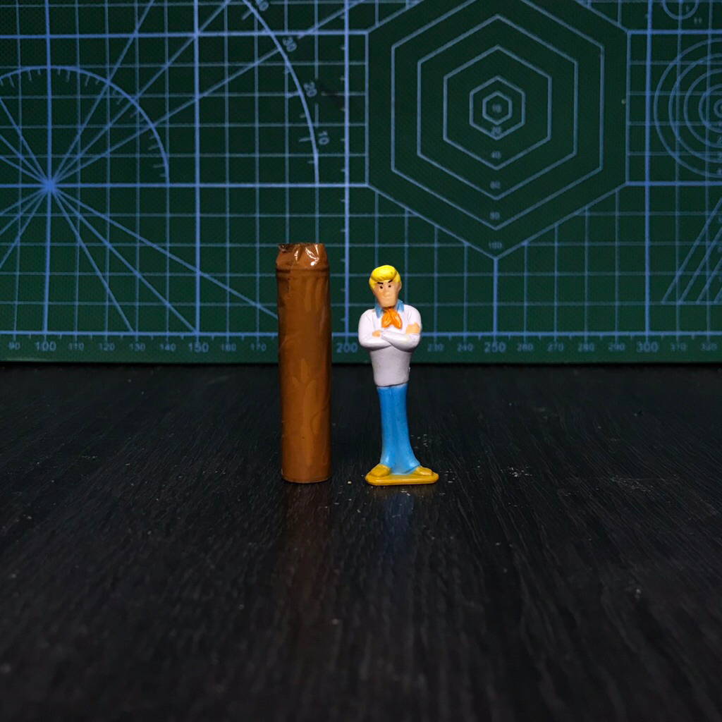 Scooby Doo Fred Jones Minifigure Hanna Barbera Rare [PRELOVED]