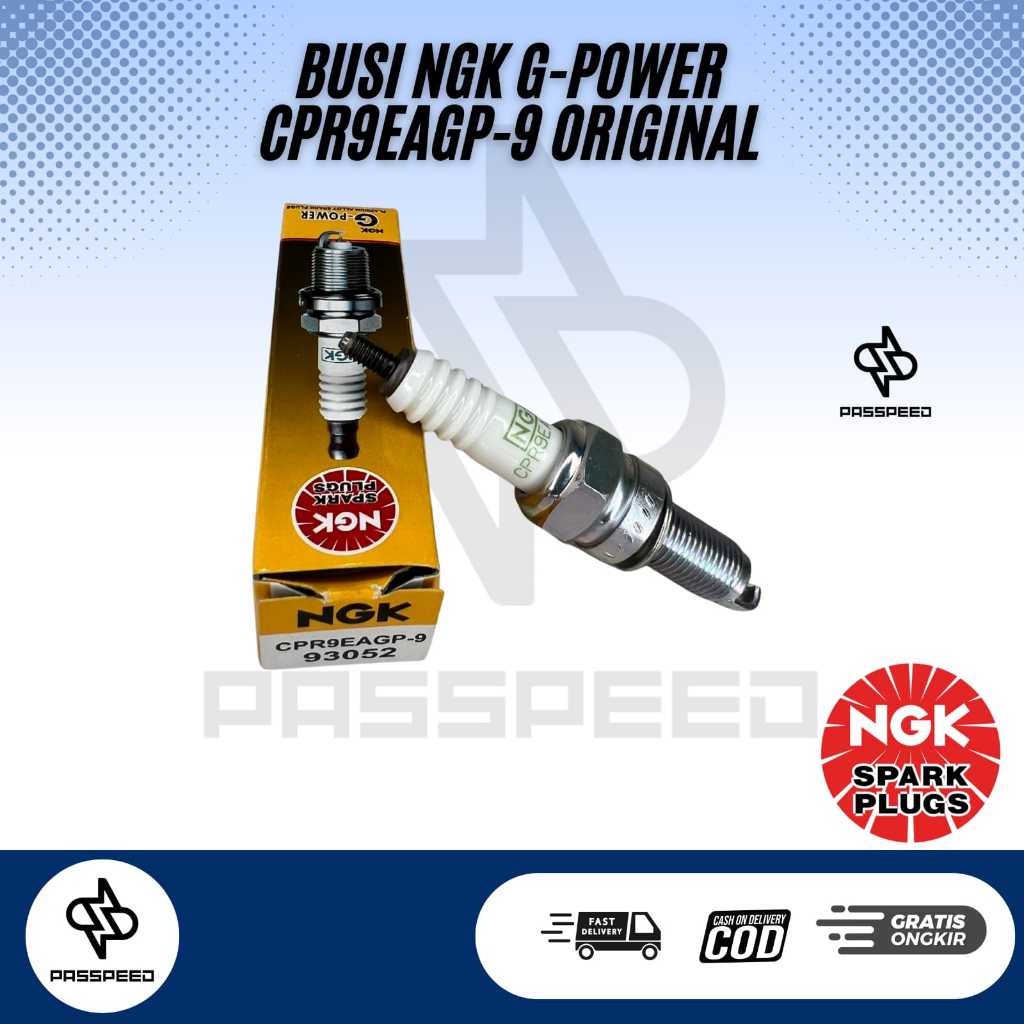 BUSI NGK G POWER PLATINUM CPR9EAGP-9 BUSI BEAT SCOOPY VARIO FI 125 150 NGK ORIGINAL