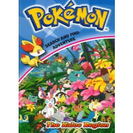 Books Pokemon Search and Find - The Kalos Region (Search and Find Adventure)