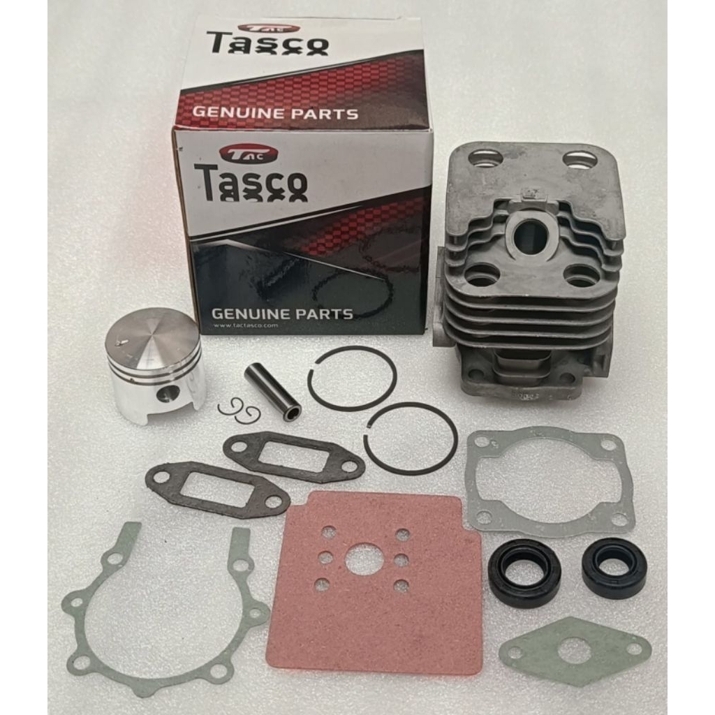 Cylinder Blok Tasco 318, 328 + Packing Set Tasco 328 Mesin Potong Rumput Tasco