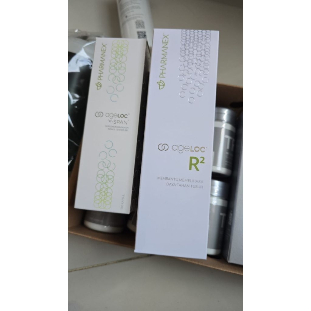 ultimate duo yspann r2 day dan night suplemen anti aging pharmanex nu. skin