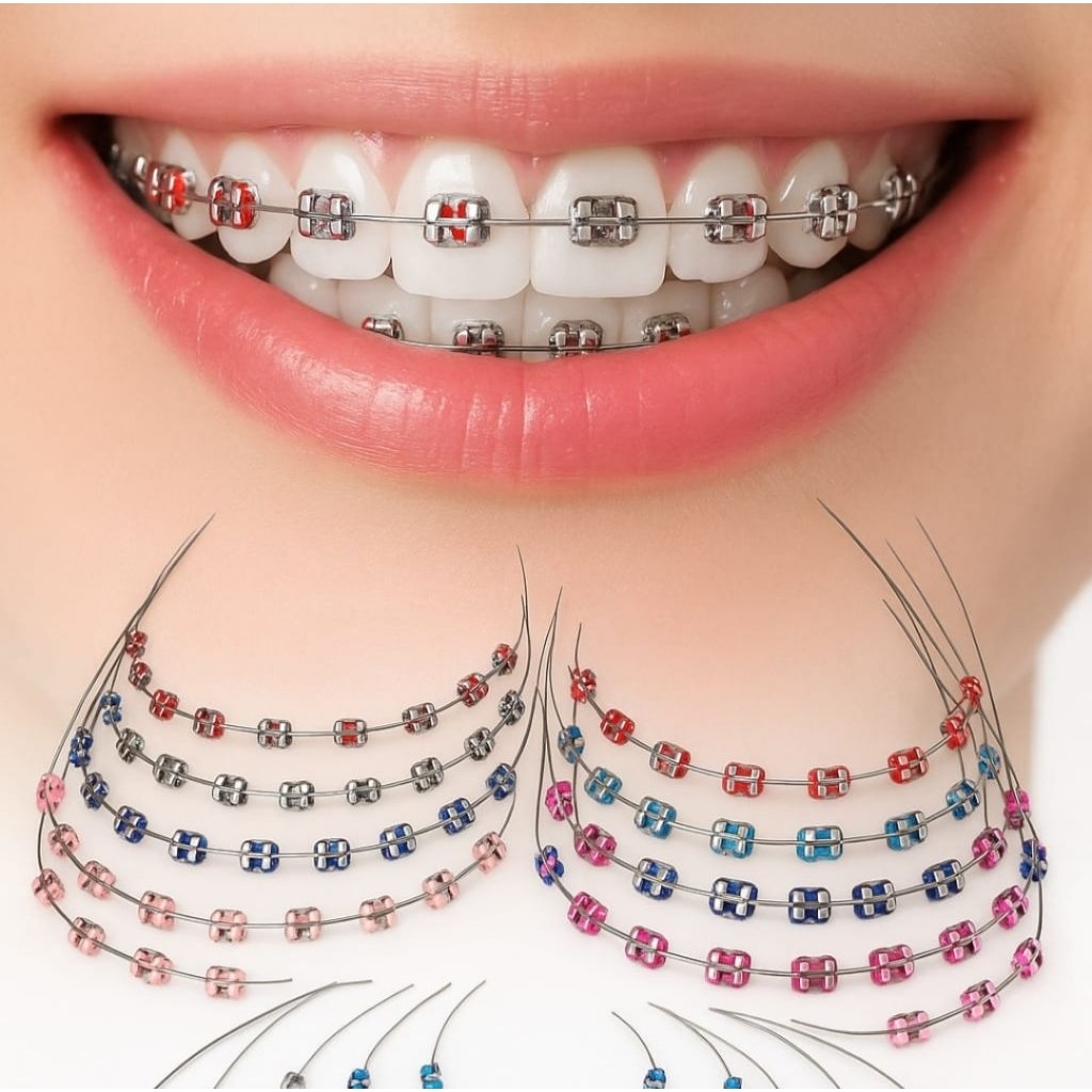 Behel Lepas Pasang gigi /Behel Fashion Original Karet Power O germain premium top Quality