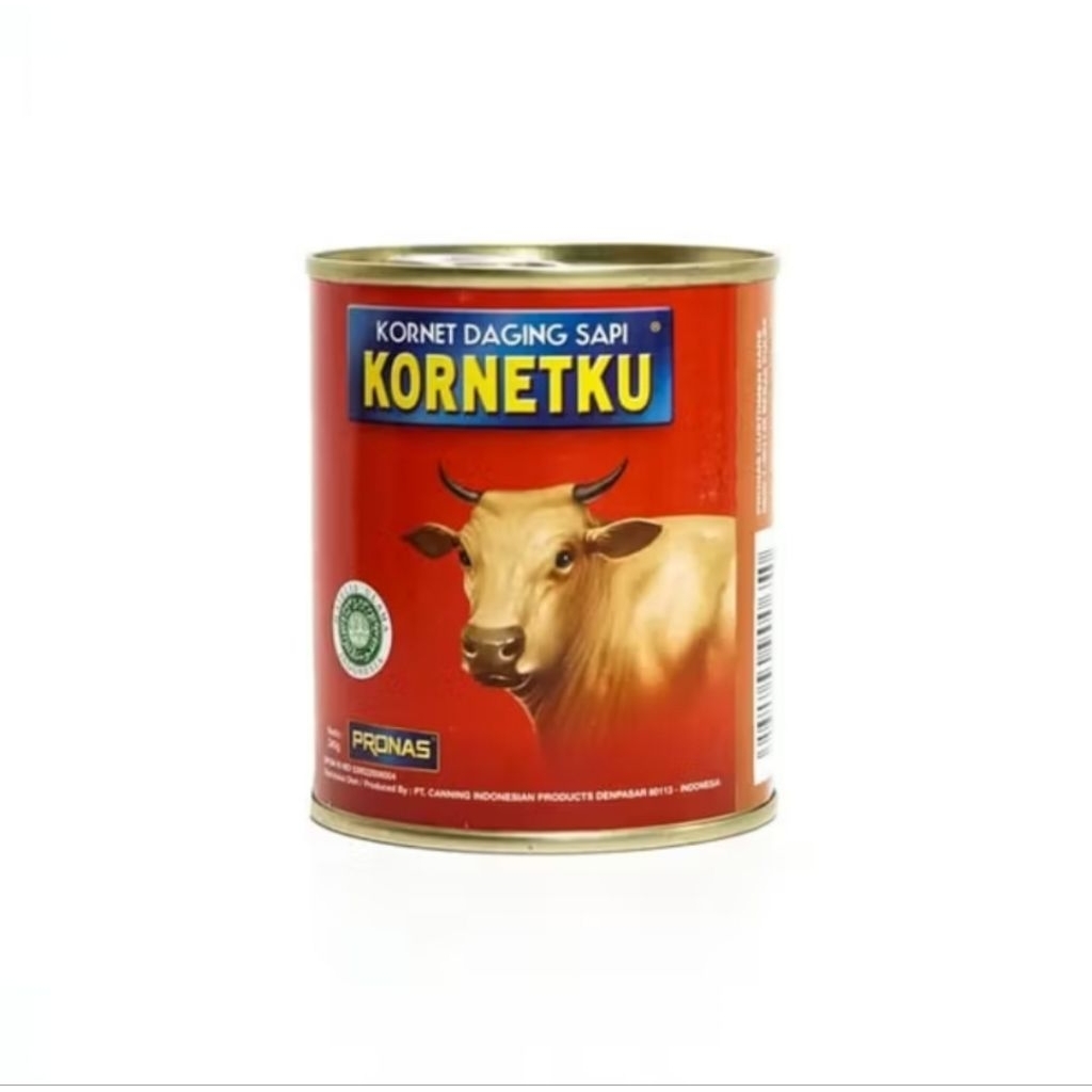 KORNETKU PRONAS 340GR HALAL DAGING KORNET SAPI/CORNED BEEF