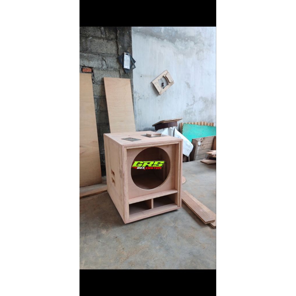 Box miniscoop 12 (speaker 12 inch) bahan 15mm