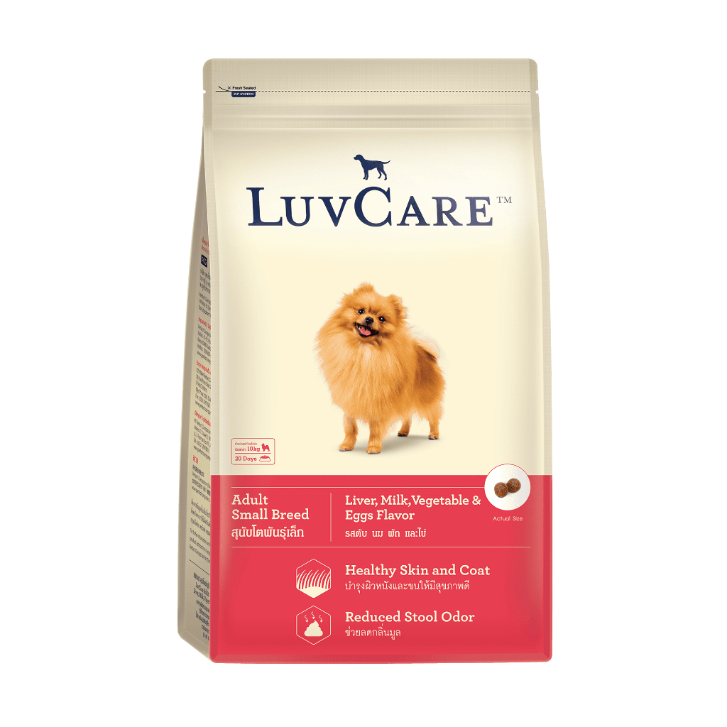 DogFood - Luvcare Adult Small Breed Liver 2kg