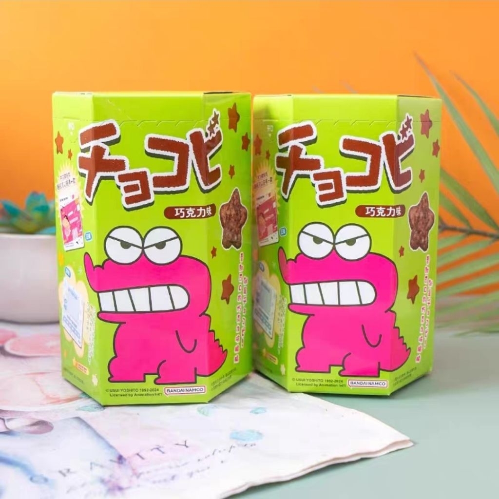 Chocobi Biskuit Coklat | Snack Import Karakter Lucu