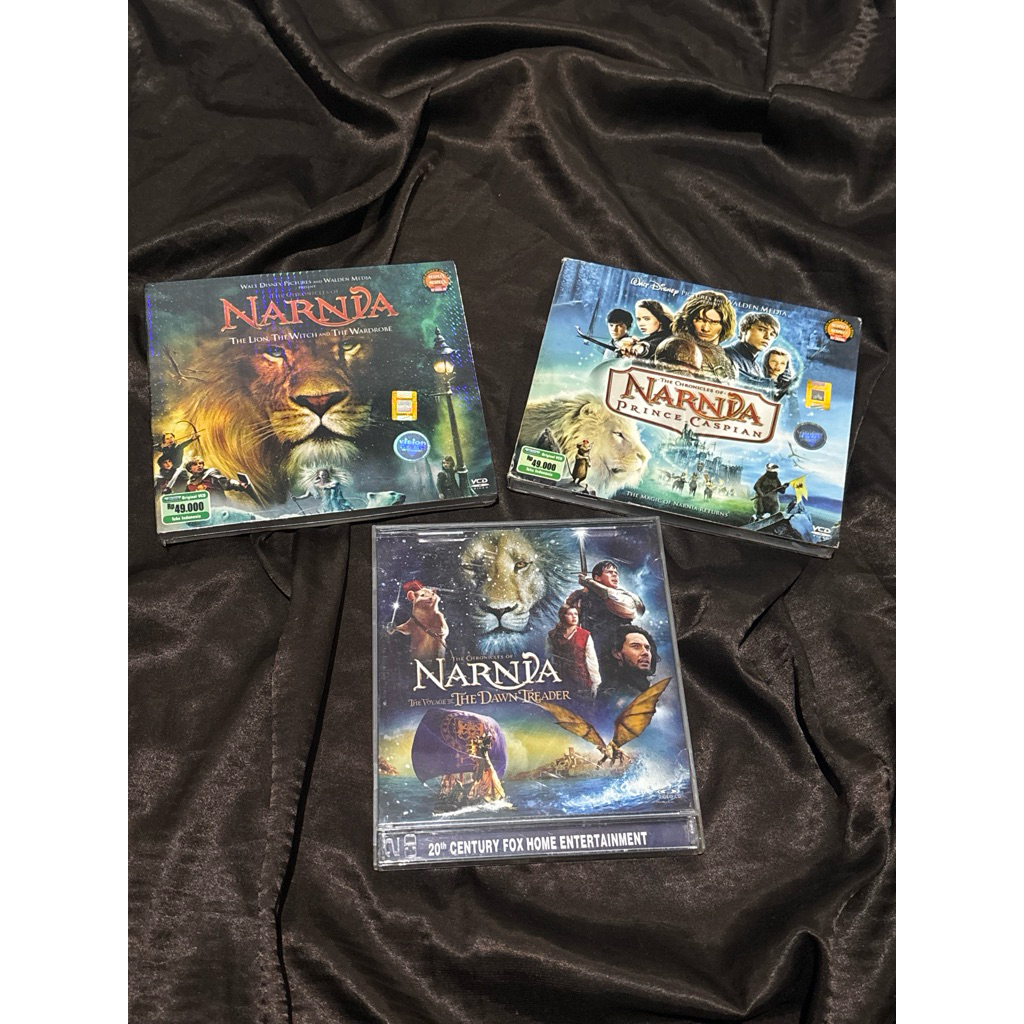 VCD FILM NARNIA - ALL SERIES ORIGINAL