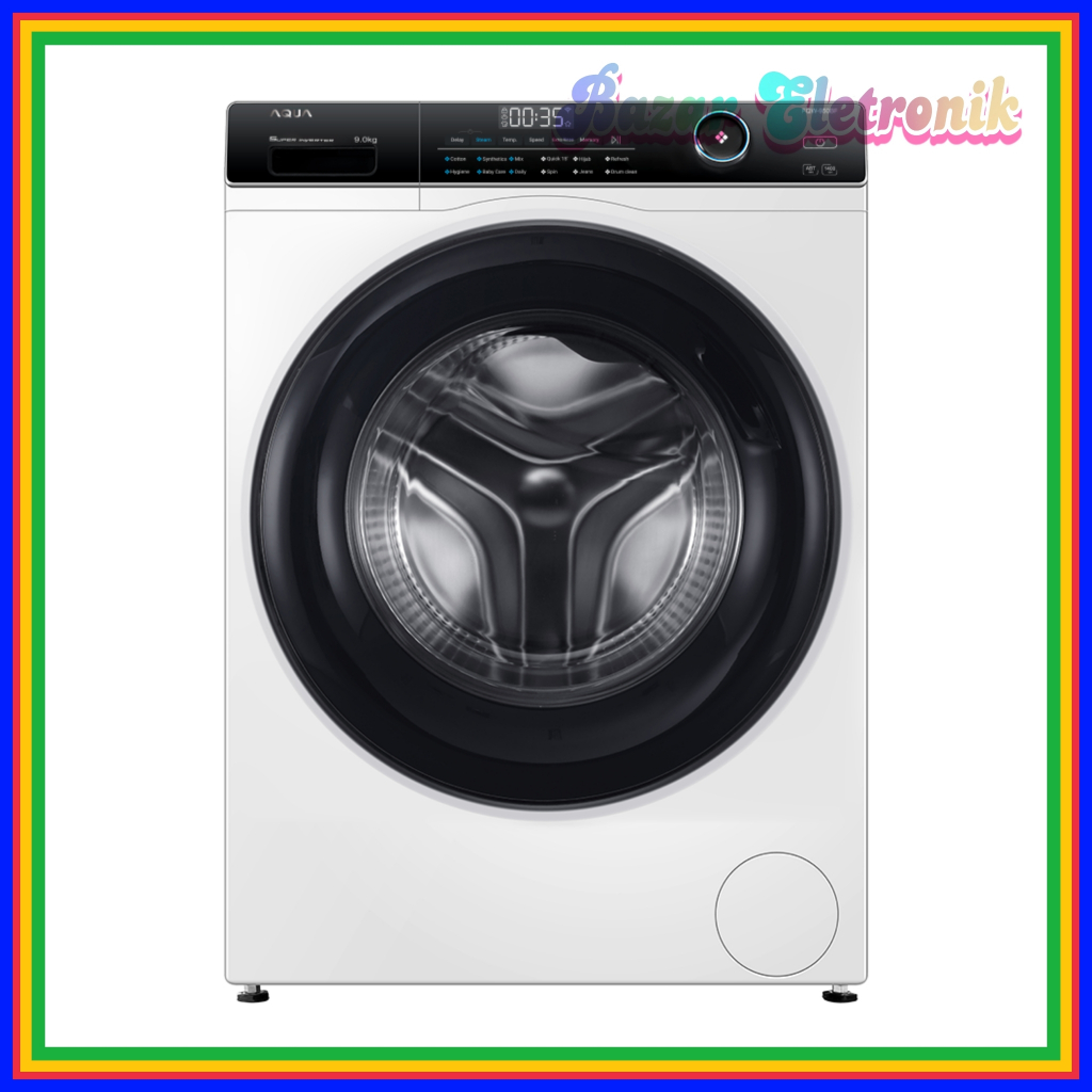 MESIN CUCI AQUA FQW 950 BF /  MESIN CUCI AQUA 950 VF / MESIN CUCI AQUA FRONT LOADING / MESIN CUCI