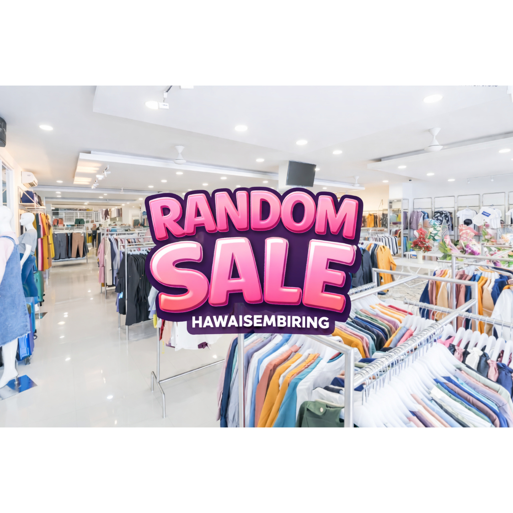 RANDOM  SALE  CN  1PCS TANGGAL 22 KODE JOSS411