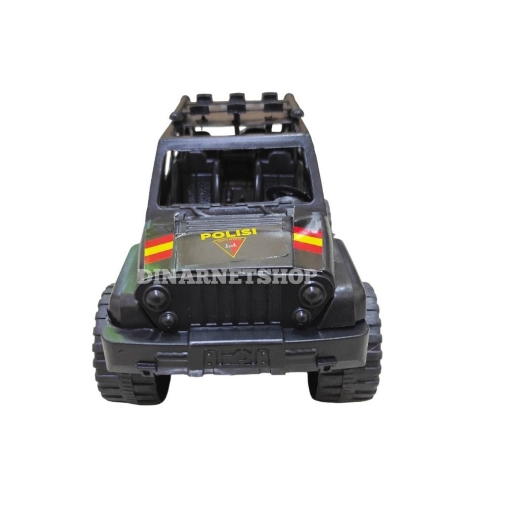 Mainan Mobil Jeep Polisi Bahan Plastik