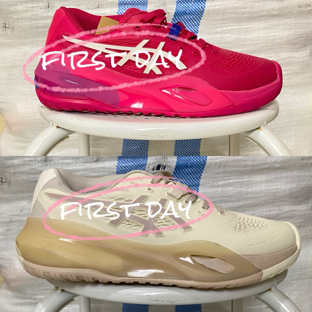 Sepatu Paddle Tenis Wanita Pink Fanta Cream Beige