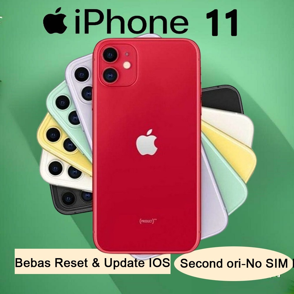 IP 11 64GB -128GB- 256GB SECOND ORIGINAL 100%  MULUS LIKE NEW