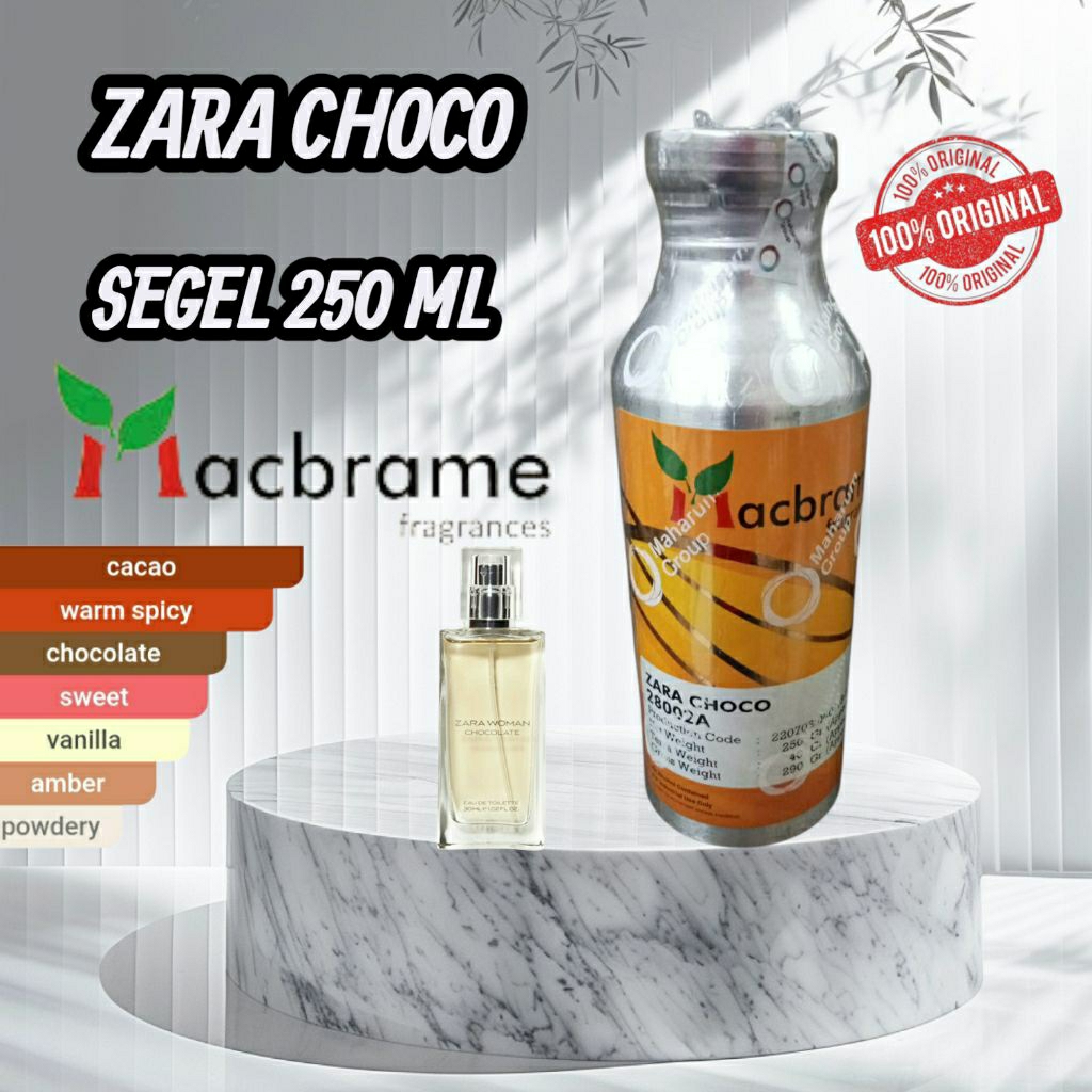 ZARA CHOCO  Macbrame Segel 250 ML