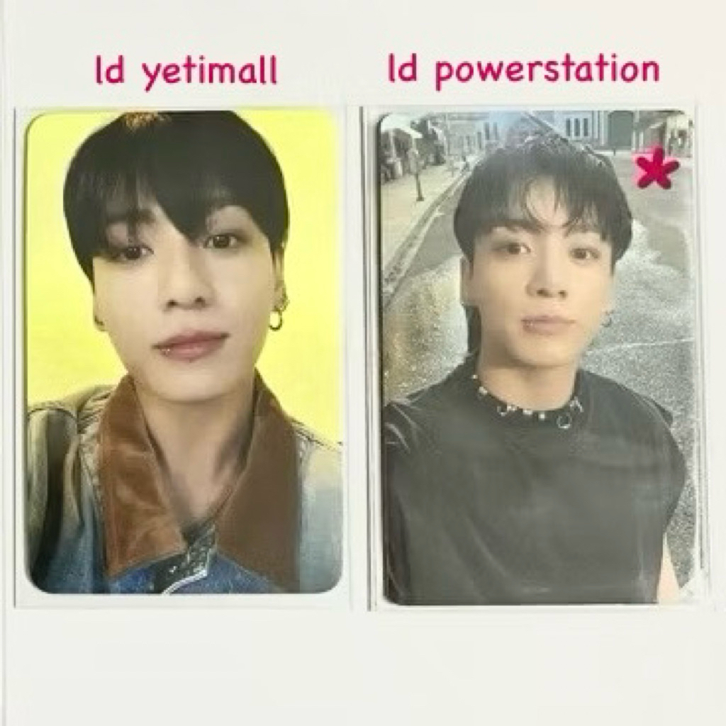 pc jungkook golden lucky draw yetimall ld jk photocard bts pob powerstation pws