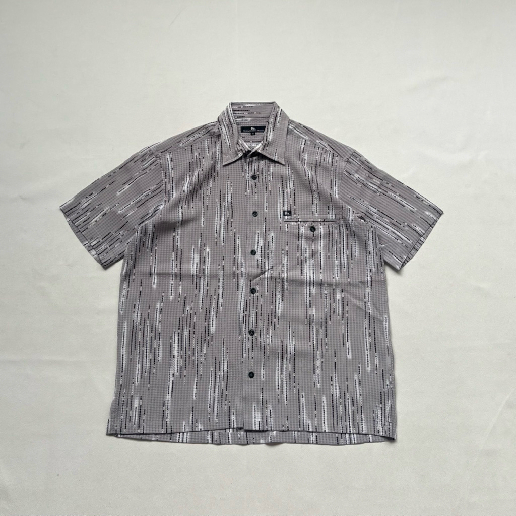 HirokoKoshino Kemeja Motif Lengan Pendek