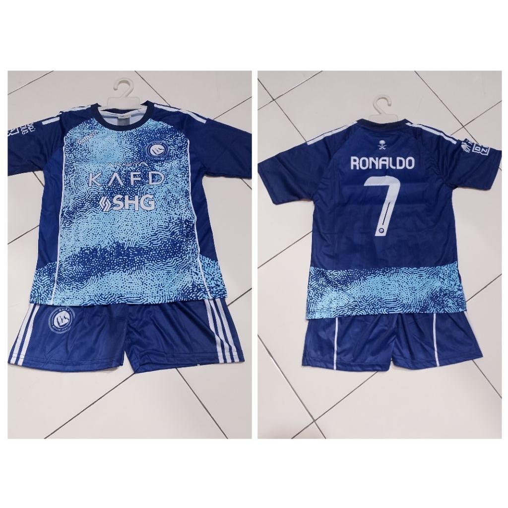 BAJU BOLA ANAK RONALDO SETELAN