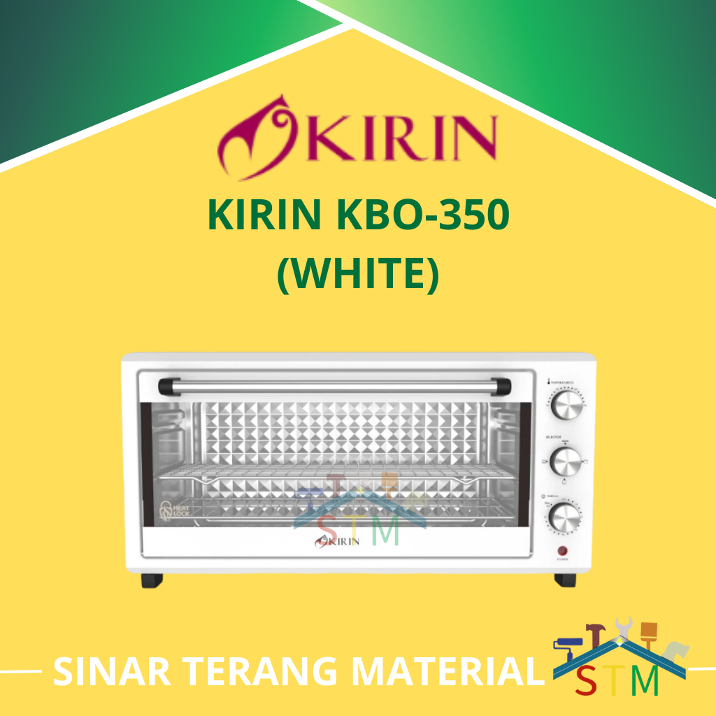 Oven Listrik Kirin 35 Liter KBO - 350WB / Pemanggang Makanan