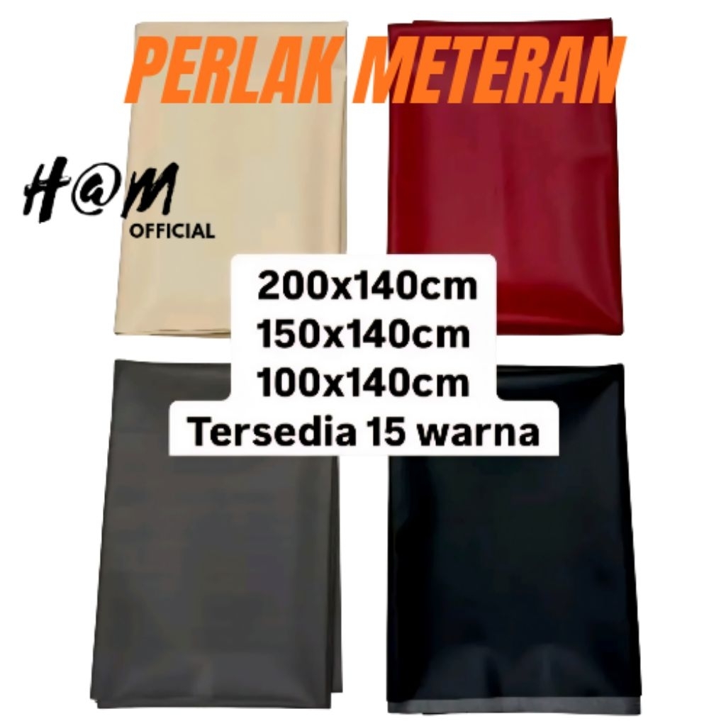 Perlak meteran kulit sintetis Waterproof Perlak meteran Anti Ompol perlak kulit sintetis serbaguna b