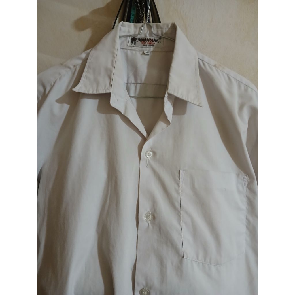 Seragam putih Mampank Preloved