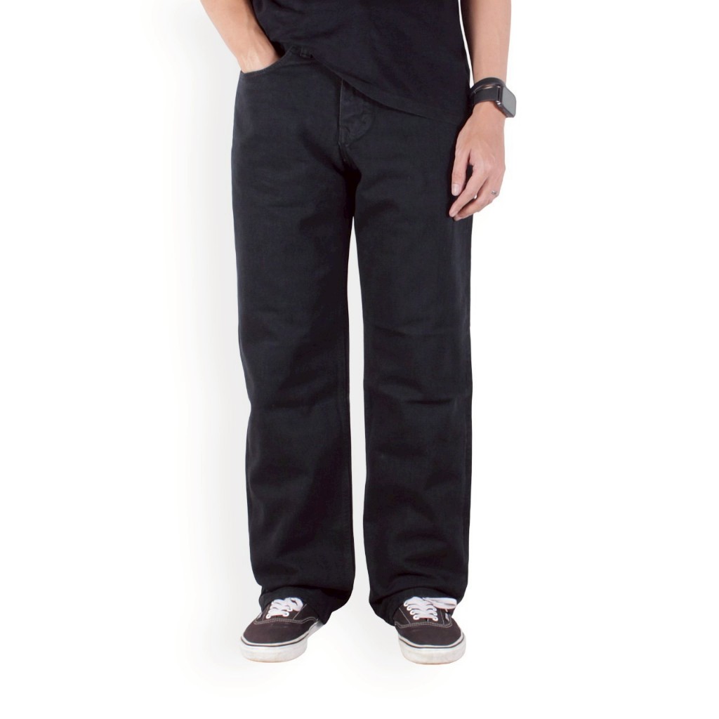 RIDERCOLD..Celana Jeans Pria Loose Pants Straight Standar Korean Reguler Fit Celana Jeans Reguller