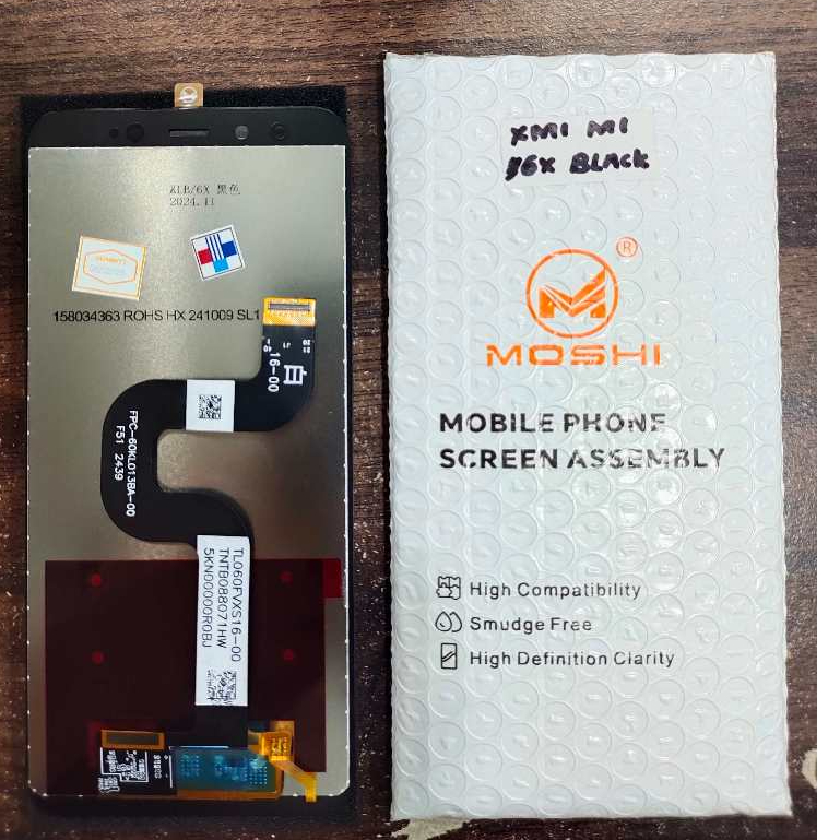LCD TOUCHSCREEN XMI MI 6X / MI A2 BLACK MOSHI