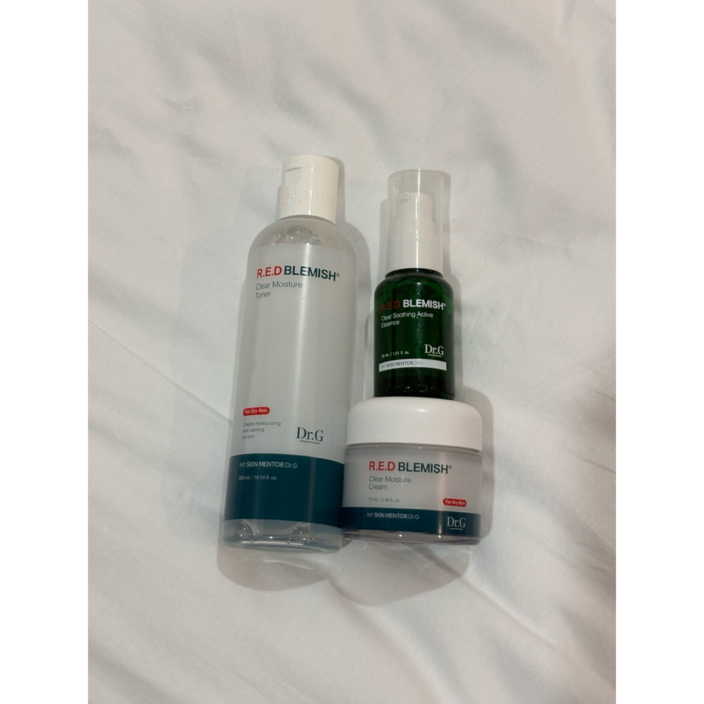Dr. G Red Blemish | Clear Moisture Toner | Clear Moisture Cream