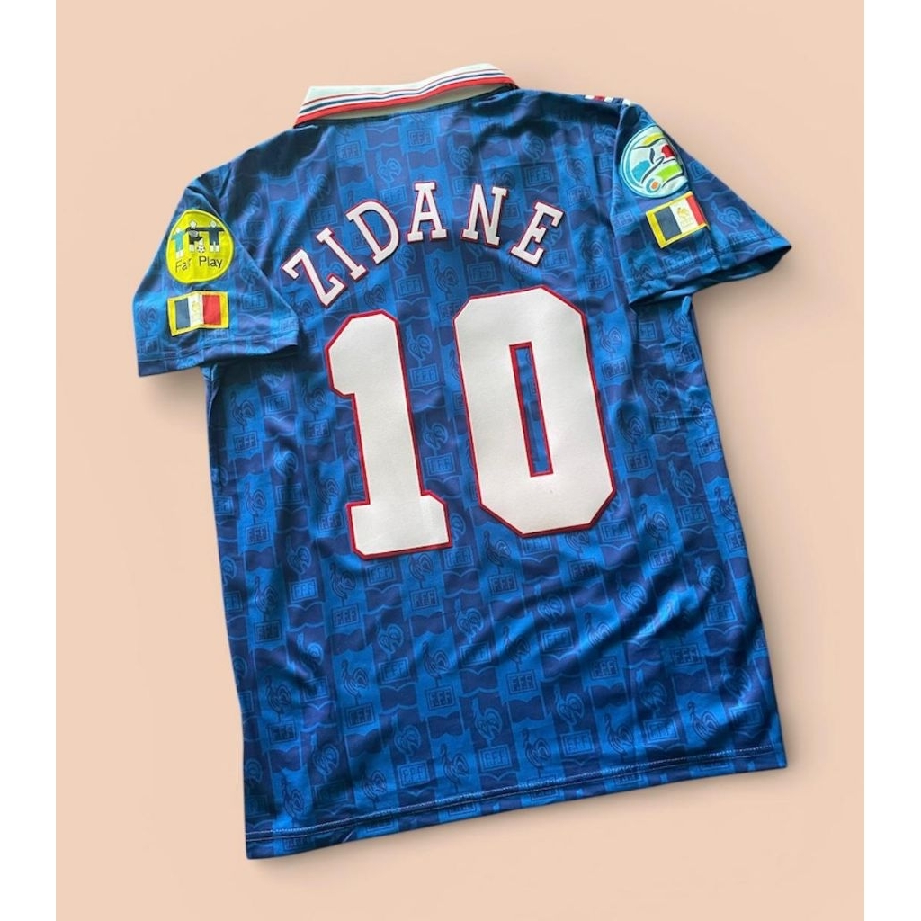 JERSEY RETRO PRANCIS HOME 1996 NAMSET ZIDANE
