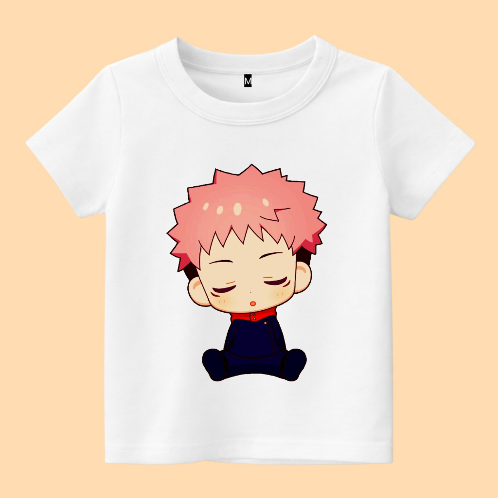 Baju kaos anak yuji itadori jujutsu kaisen