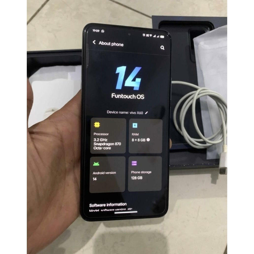 Vivo X60 8/128 mulus