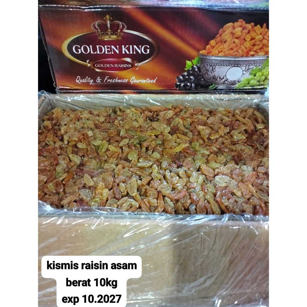 kismis raisin asam golden king 10 kg