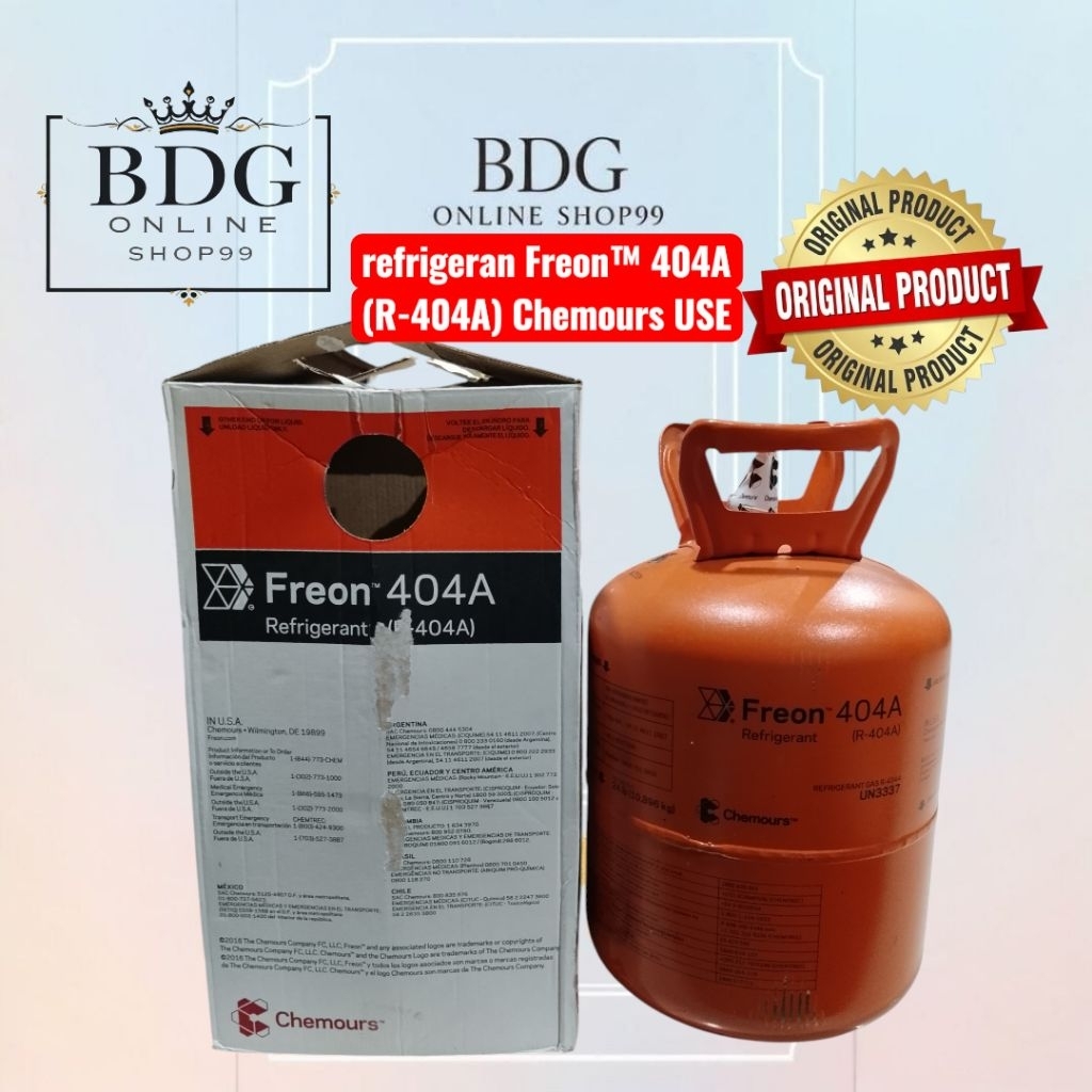 Freon 404A 10,896 KG (R-404A) Chemours USE