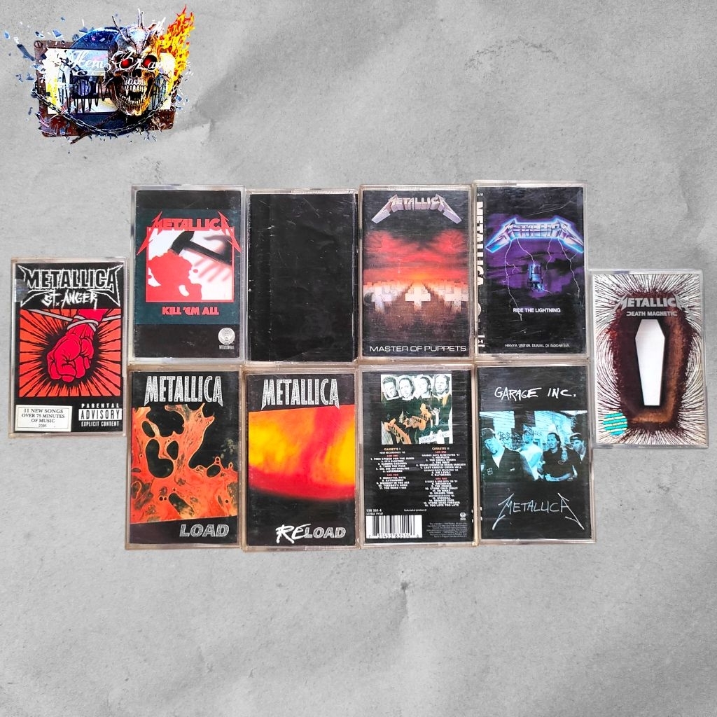 Kaset Pita Metallica