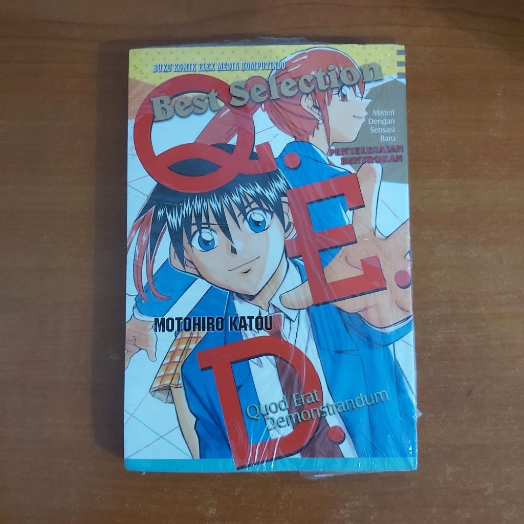 QED - KOMIK Q.E.D BEST SELECTION - KOMIK TEBAL ORI GRAMEDIA - SEGEL GRAMEDIA