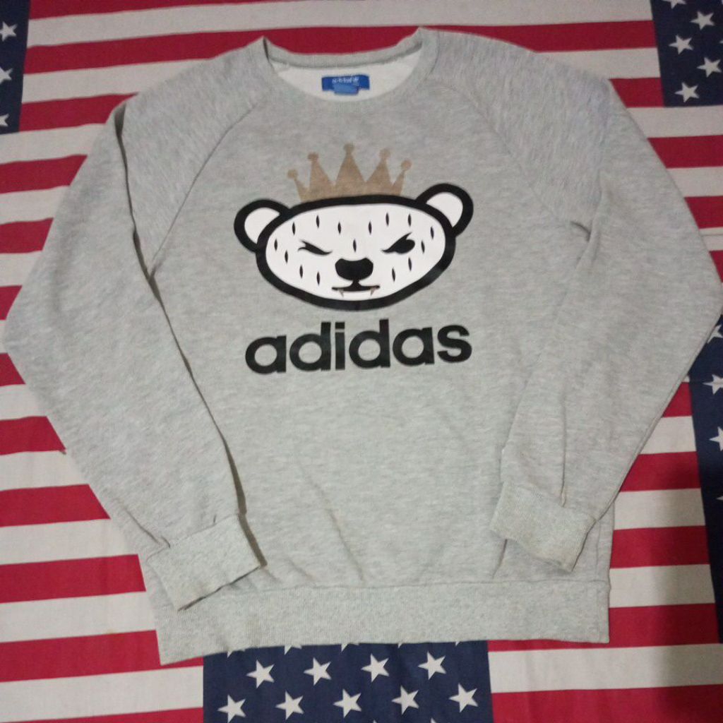 Crewneck Adidas X Nigo big logo bear limited