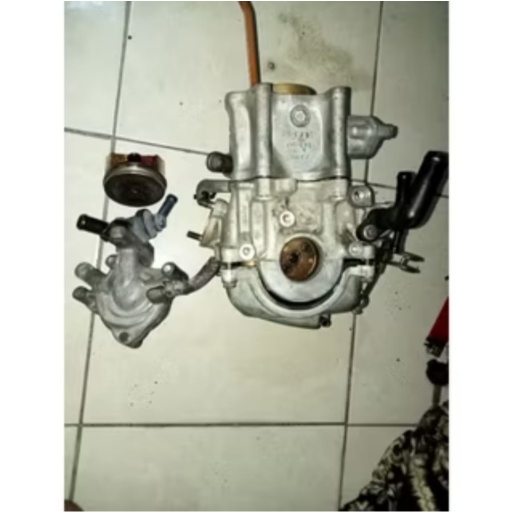 Blok Head Blok kop Honda Vario 150 LED Fullset Waterpump / Original Copotan