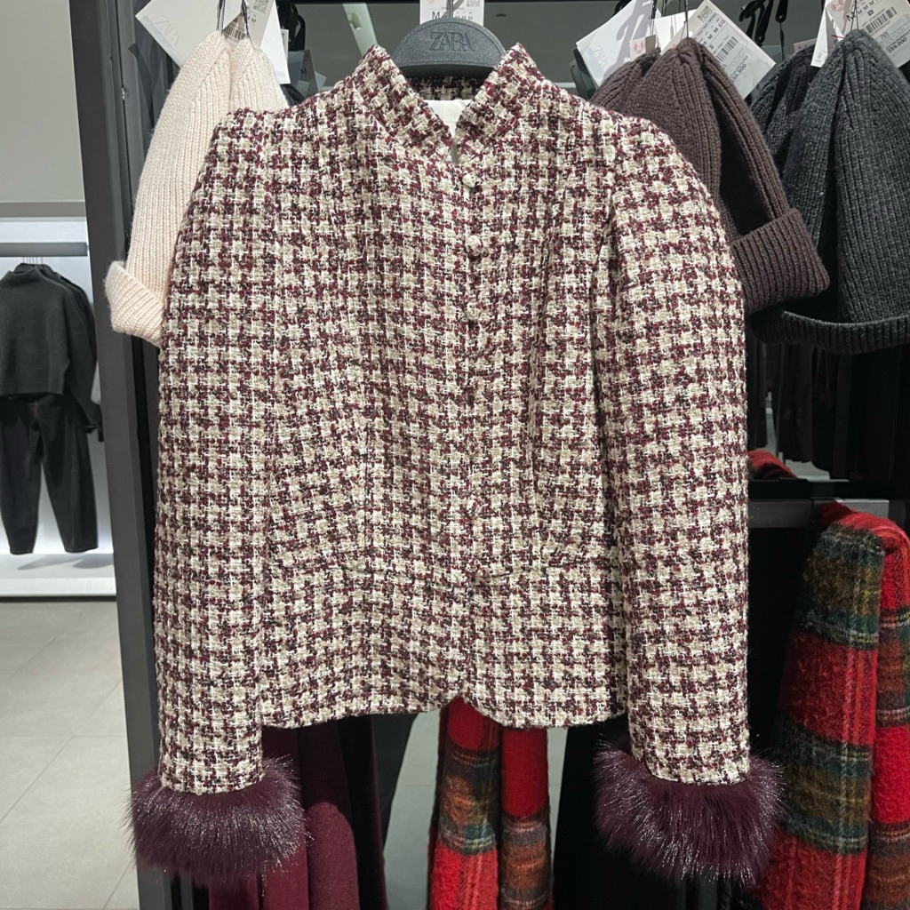 Blazer Tweed ZARA Women Jastip (jasa titip)