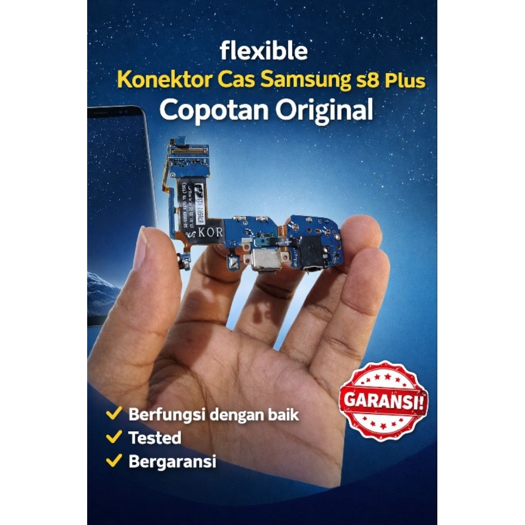 Flexible Charger Konektor samsung S8 plus