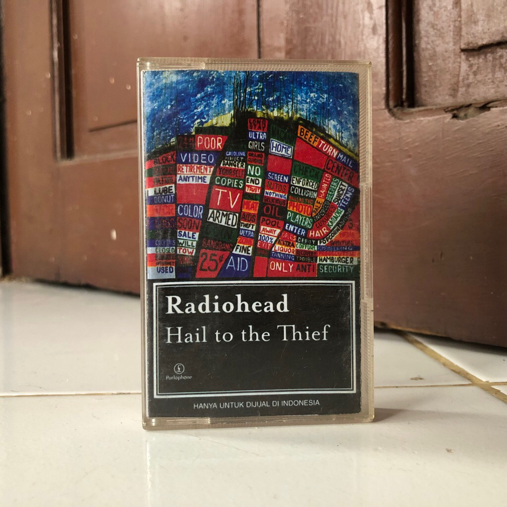 Kaset Pita Radiohead Album “HAIL TO THE THIEF”