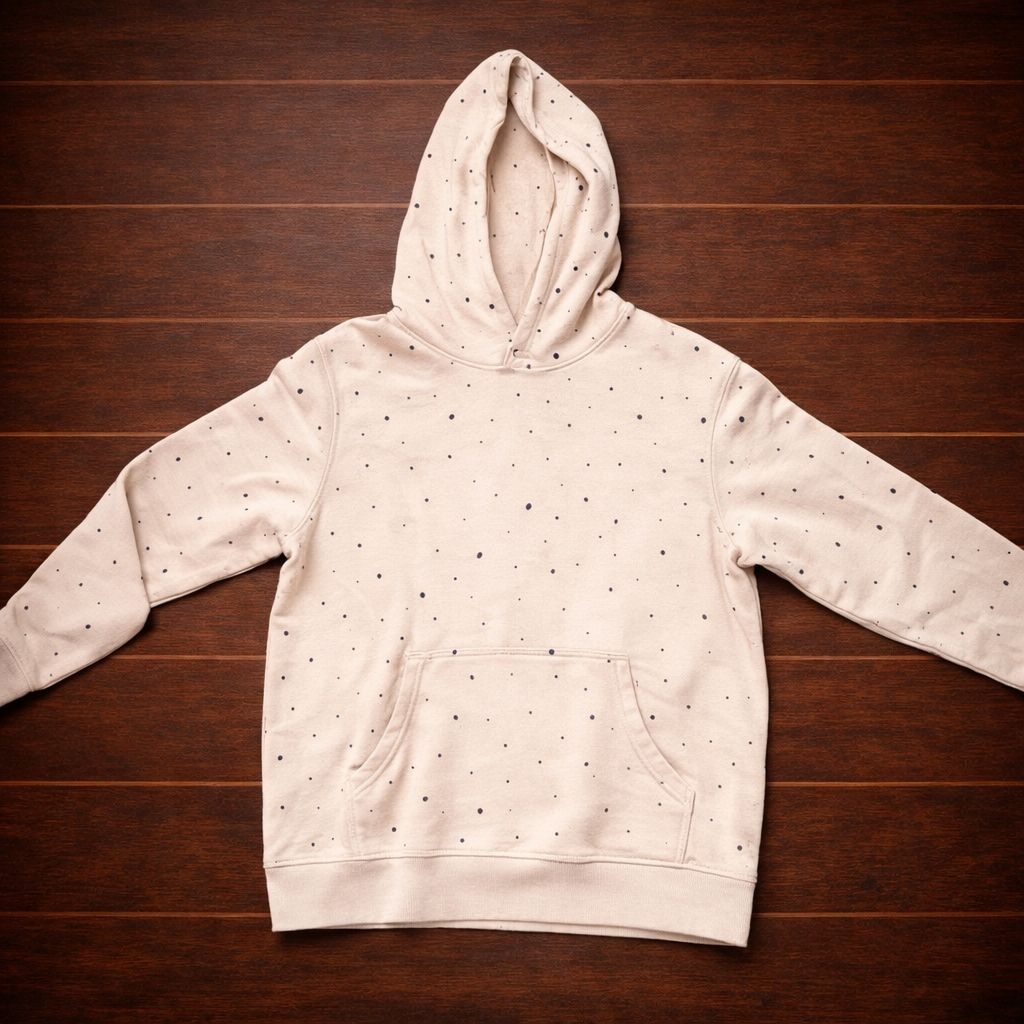 Goodfellow & Com Hoodie Polkadot Pink/Beige - M