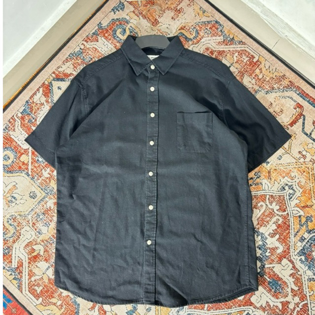 KEMEJA PENDEK SA2 BROTHERS HITAM