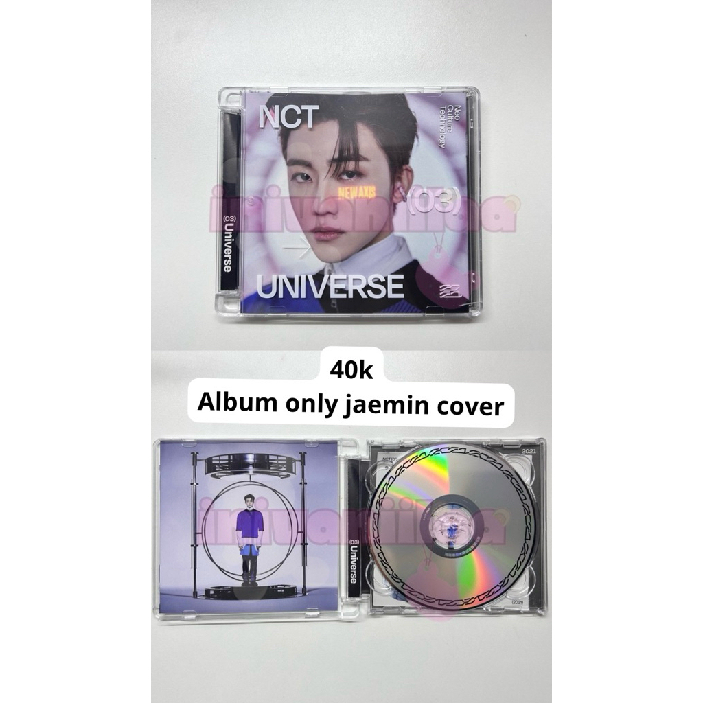 (BACA DEKSRIPSI) WTS/WTB Album/Jewel Case Only NCT Universe Jaemin Cover 2022 2023
