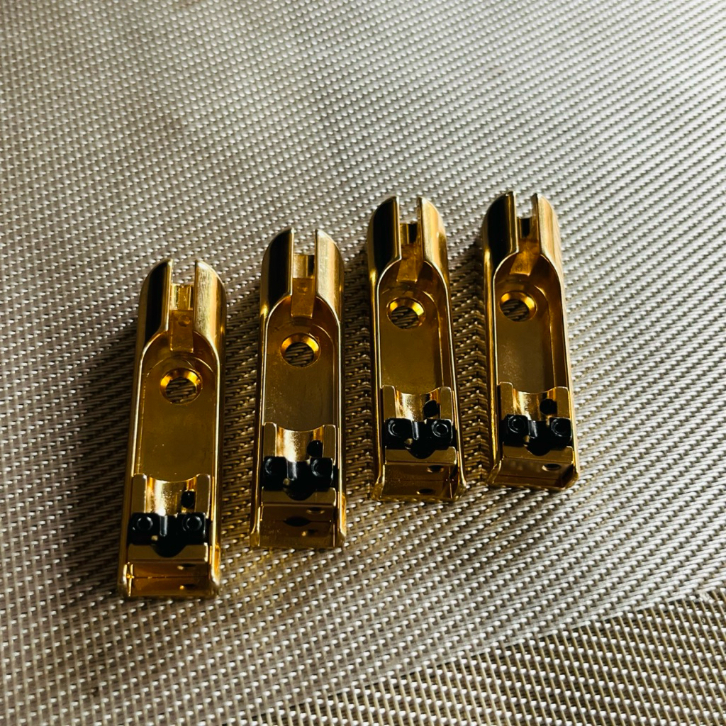 bridge bass monorail 4string original ibanez warna gold